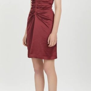 ISABEL MARANT Esta Ruched Dress